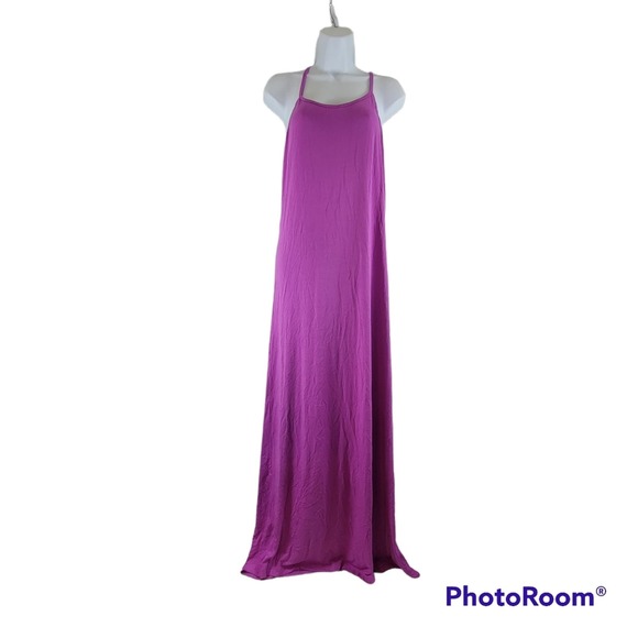 Fabletics Neema Maxi Dress Color Freesia Size Medium Excellent condition! - Picture 3 of 6